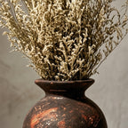 Distressed Copper Patina Urn Vase